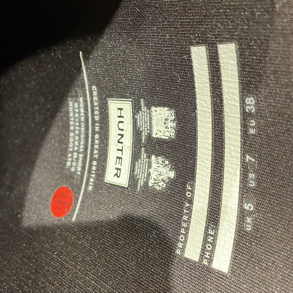 NEW Chocolate Brown Hunter Rain Boots - Picture 3 of 4